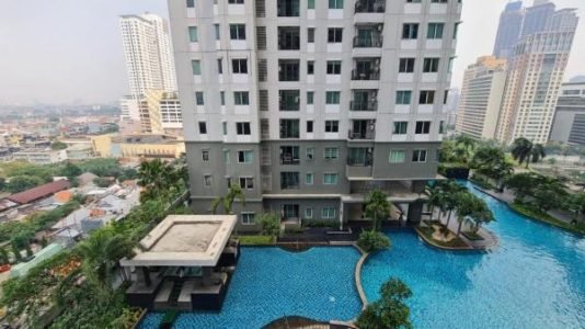 galeri kolam renang apartemen thamrin residence jkt pusat
